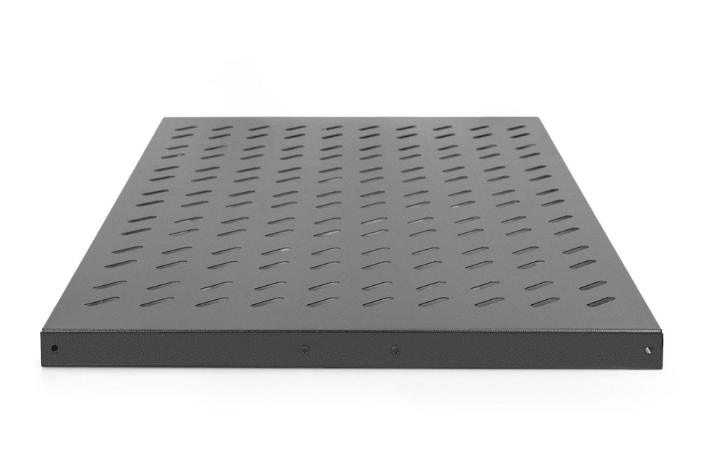 DIGITUS DN-19 TRAY1-1000-ECB 19" 1U 770mm mély 50kg fekete fix polc