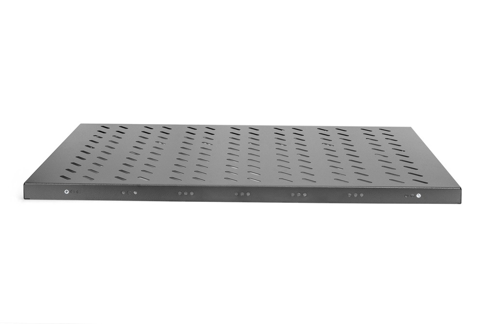 DIGITUS DN-19 TRAY1-1000-ECB 19" 1U 770mm mély 50kg fekete fix polc