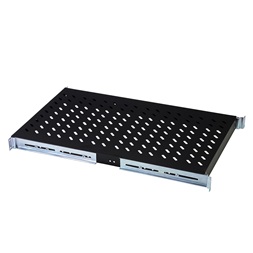 DIGITUS DN-19 TRAY-1-1000-SW 19" 1U 720mm mély 65kg fekete fix polc