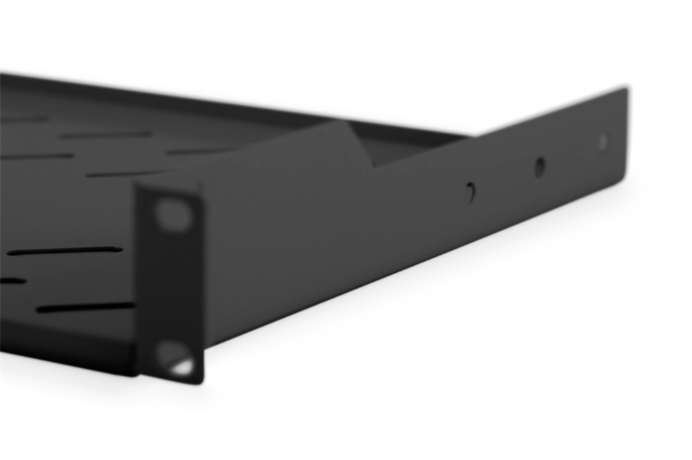 DIGITUS DN-19 TRAY-1-SW 19" 1U 250mm mély fekete fix polc