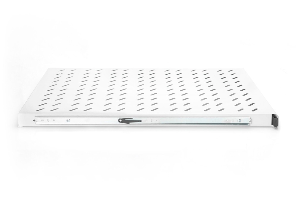 DIGITUS DN-19 TRAY-2-1000 19" 1U 720mm mély 100kg szürke fix polc