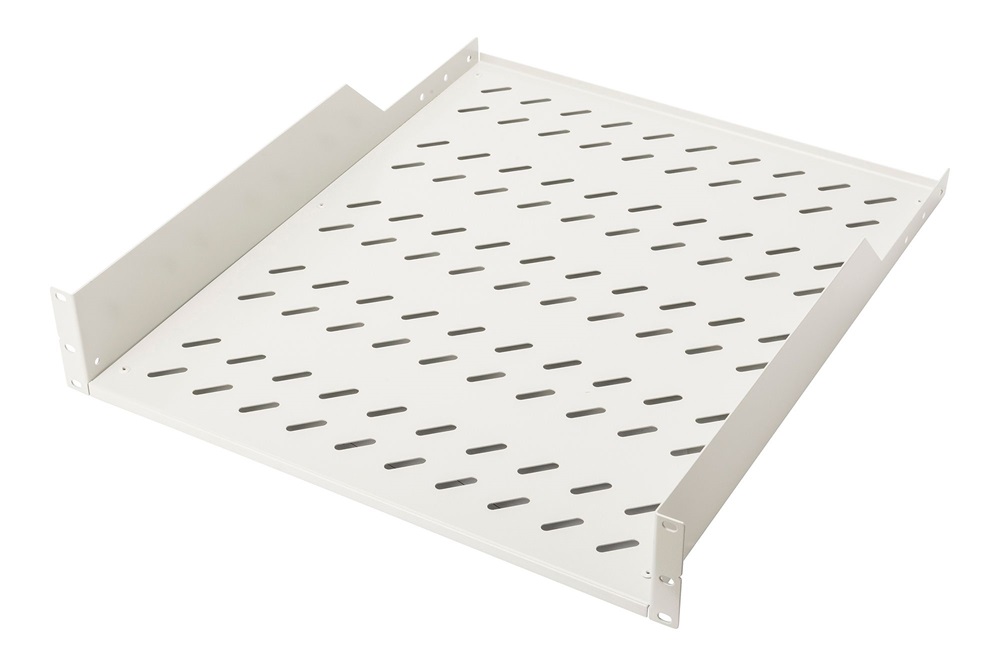 DIGITUS DN-19 TRAY-2-55 19" 2U 483mm mély 25kg szürke fix polc