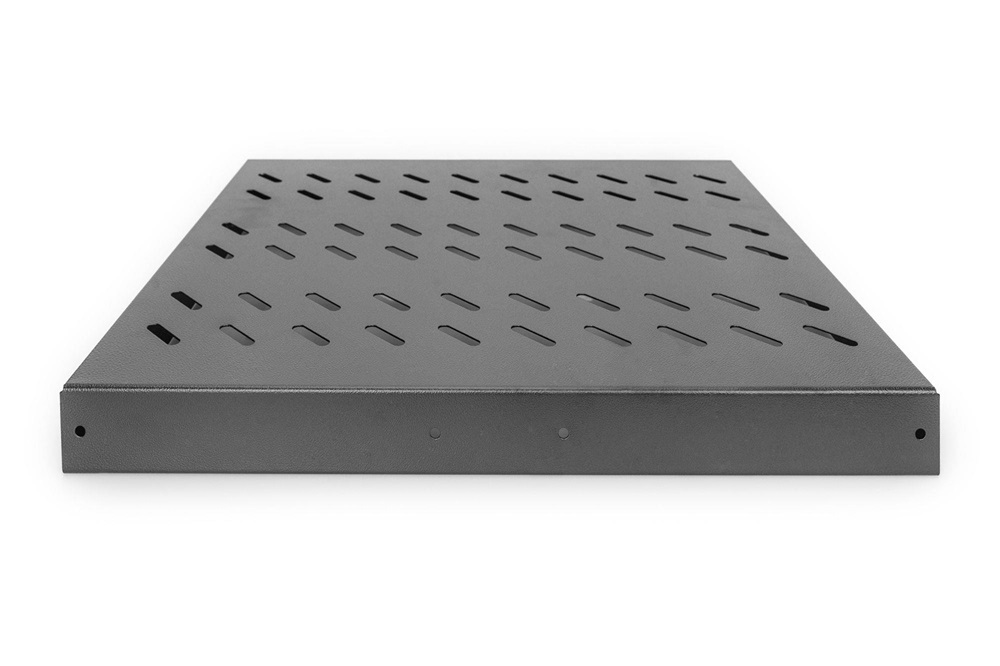 DIGITUS DN-19 TRAY-2-600-SW 19" 1U 345mm mély 25kg fekete kihúzható polc