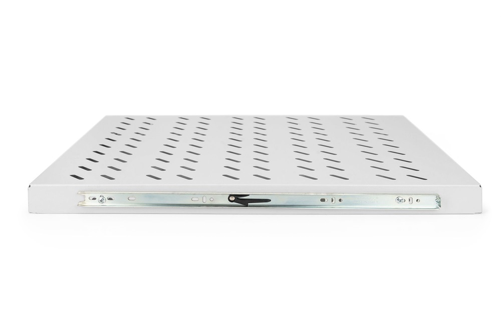 DIGITUS DN-19 TRAY-2-800 19" 1U 568mm mély 25kg szürke kihúzható polc