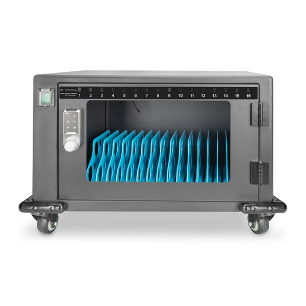 DIGITUS DN-45003 16 állomásos (max. 14") tablet és notebook töltőkocsi (Használt - B)