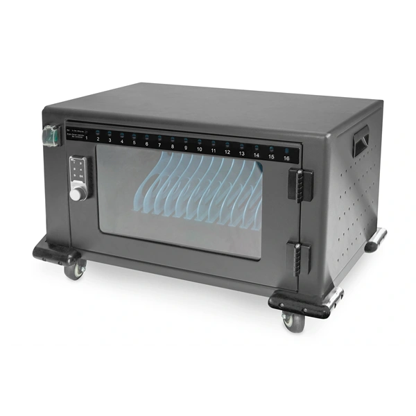 DIGITUS DN-45003 16 állomásos (max. 14") tablet és notebook töltőkocsi (Használt - B)