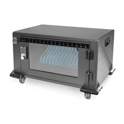 DIGITUS DN-45003 16 állomásos (max. 14") tablet és notebook töltőkocsi (Használt - B)