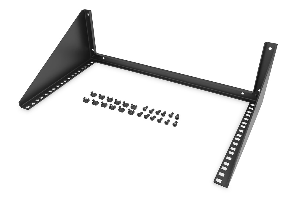 DIGITUS DN-48005 19" 6U fekete hálózati fali konzol