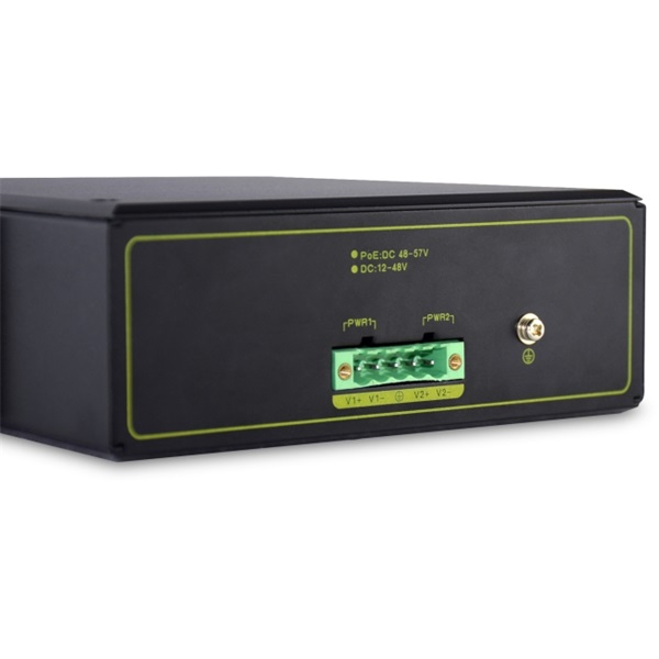 DIGITUS DN-651109 4-port PoE+ 2-port SFP DIN sínre szerelhető ipari switch