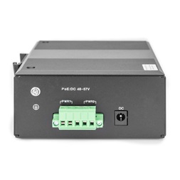DIGITUS DN-651113 7x GbE Lan port 1x PD Lan port PoE 30W nem menedzselhető ipari switch