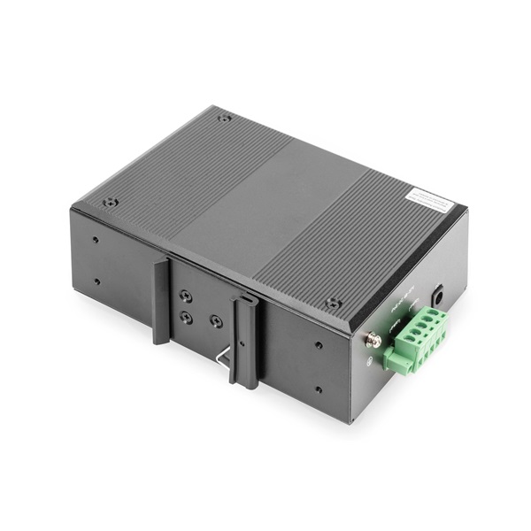 DIGITUS DN-651113 7x GbE Lan port 1x PD Lan port PoE 30W nem menedzselhető ipari switch