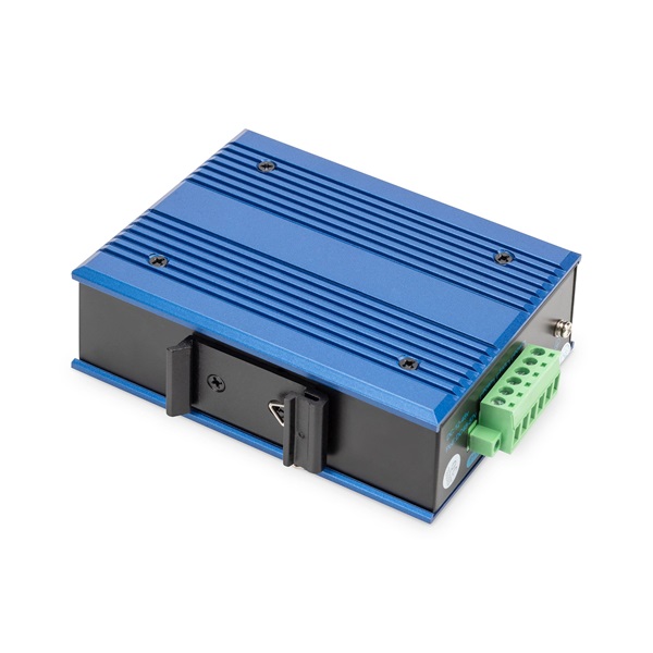 DIGITUS DN-651118 4x GbE Lan port 1x uplink port nem menedzselhető ipari switch
