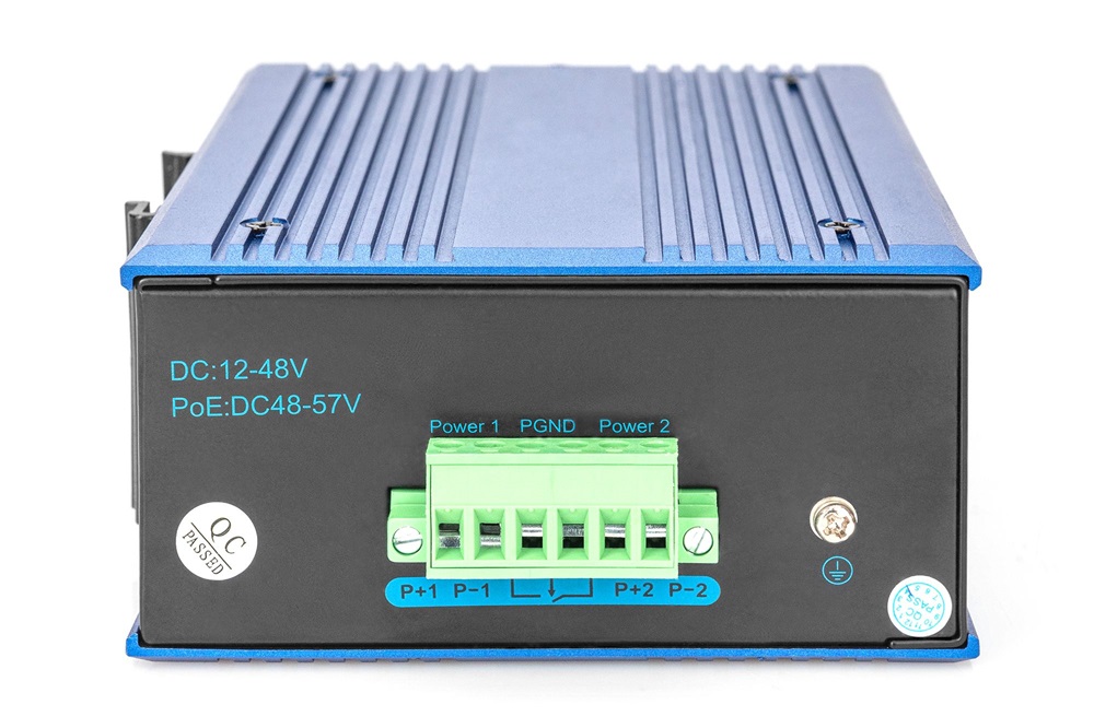 DIGITUS DN-651119 8x GbE Lan port nem menedzselhető ipari switch
