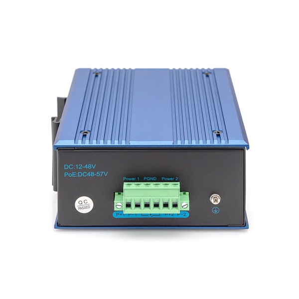 DIGITUS DN-651121 8x GbE Lan port PoE 240W nem menedzselhető ipari switch