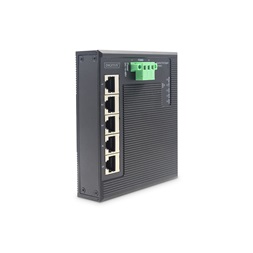 DIGITUS DN-651126 5x GbE Lan port nem menedzselhető ipari switch