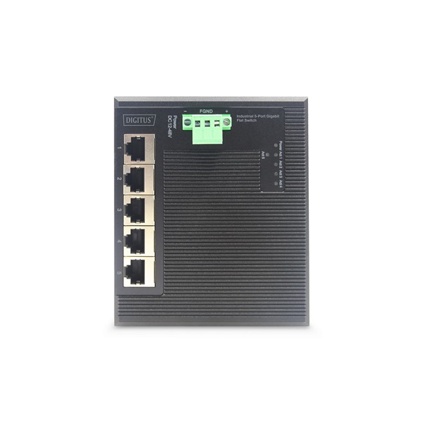 DIGITUS DN-651126 5x GbE Lan port nem menedzselhető ipari switch