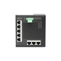DIGITUS DN-651127 8x GbE Lan port nem menedzselhető ipari switch