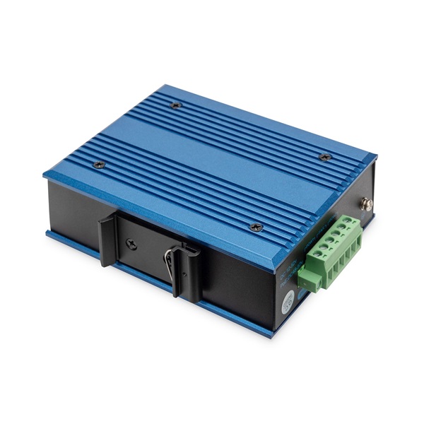 DIGITUS DN-651130 4x 10/100Mbps FE Lan port 1x SFP port nem menedzselhető ipari switch