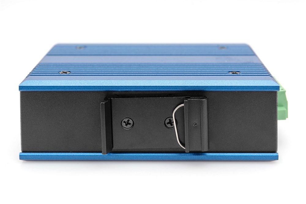 DIGITUS DN-651131 4x 10/100Mbps FE Lan port 1x SFP port PoE 100W nem menedzselhető ipari switch