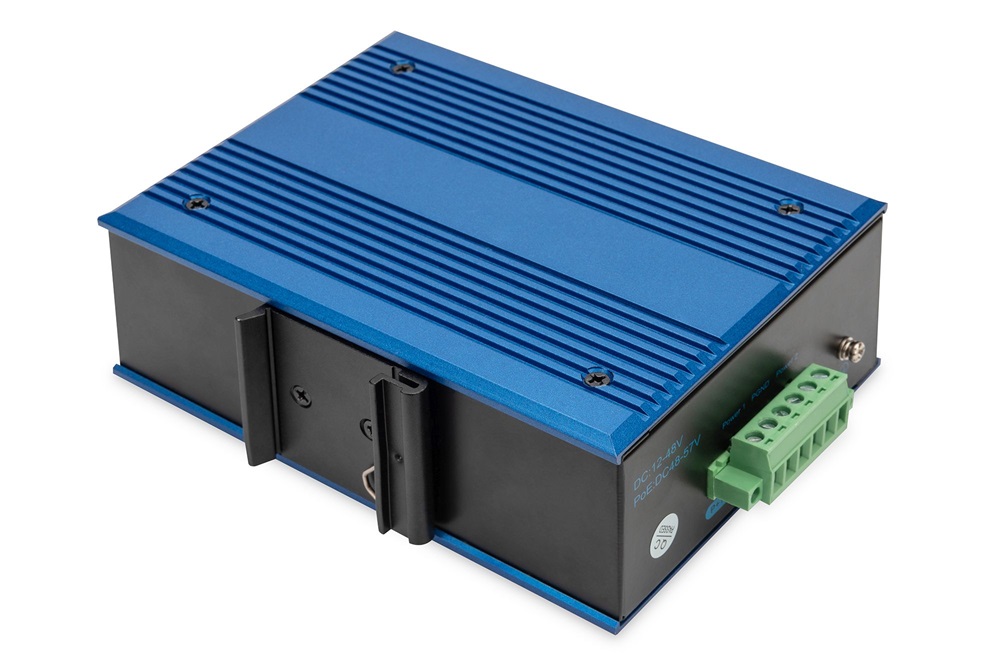 DIGITUS DN-651132 8x 10/100Mbps FE Lan port 1x SFP port nem menedzselhető ipari switch