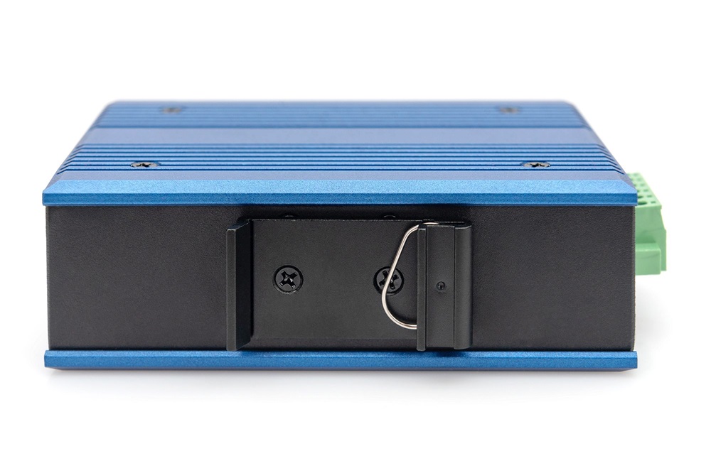 DIGITUS DN-651135 4x GbE Lan port 1x SFP port PoE 100W nem menedzselhető ipari switch