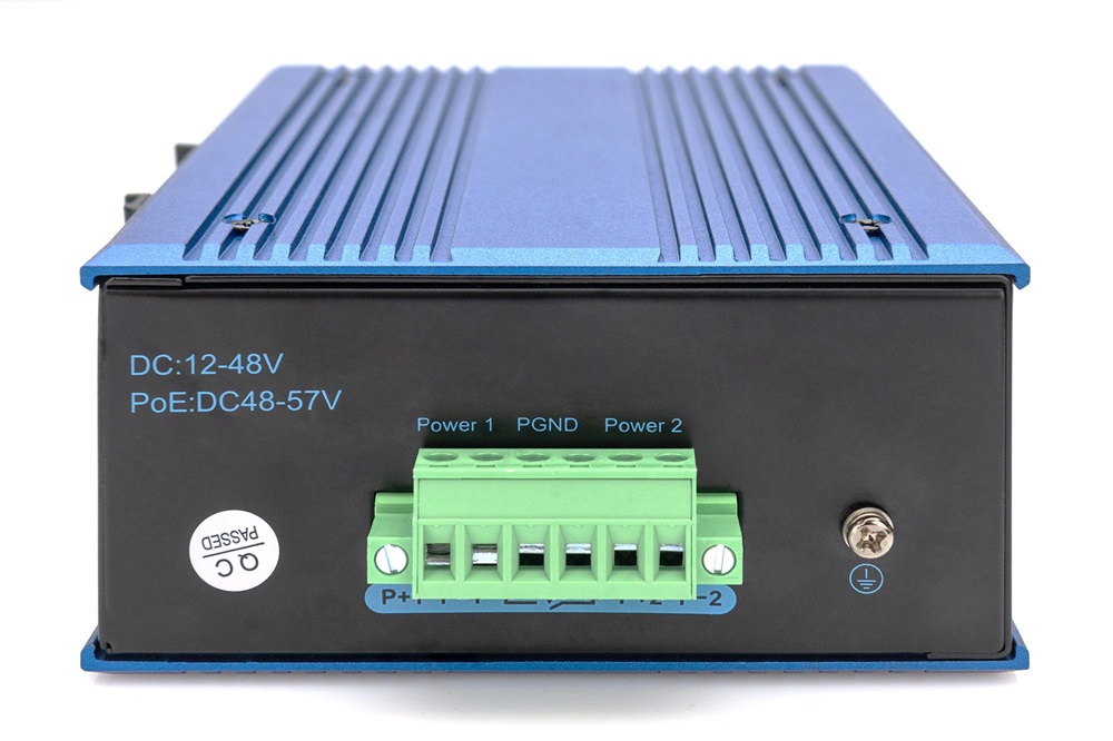 DIGITUS DN-651137 8x GbE Lan port 1x SFP port PoE 200W nem menedzselhető ipari switch