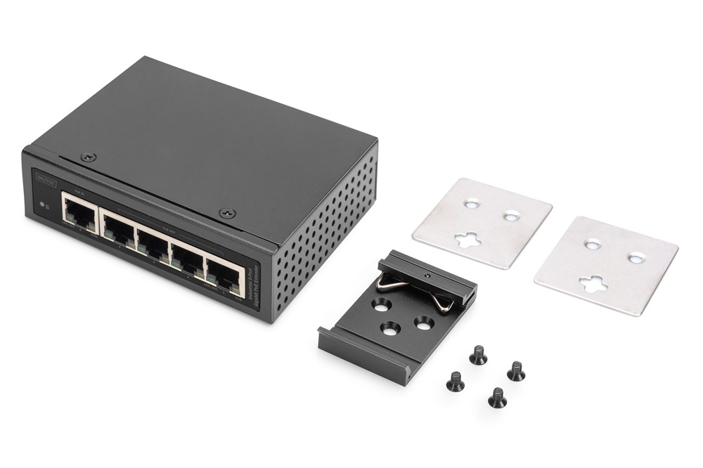 DIGITUS DN-651143 5 portos Gigabit PoE Extender