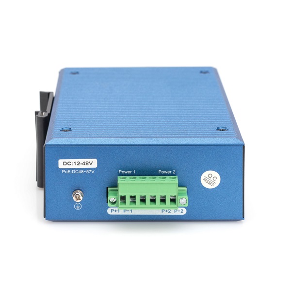 DIGITUS DN-651146 8x 10/100Mbps FE Lan port 2x SFP port menedzselhető ipari switch