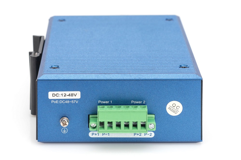 DIGITUS DN-651146 8x 10/100Mbps FE Lan port 2x SFP port menedzselhető ipari switch