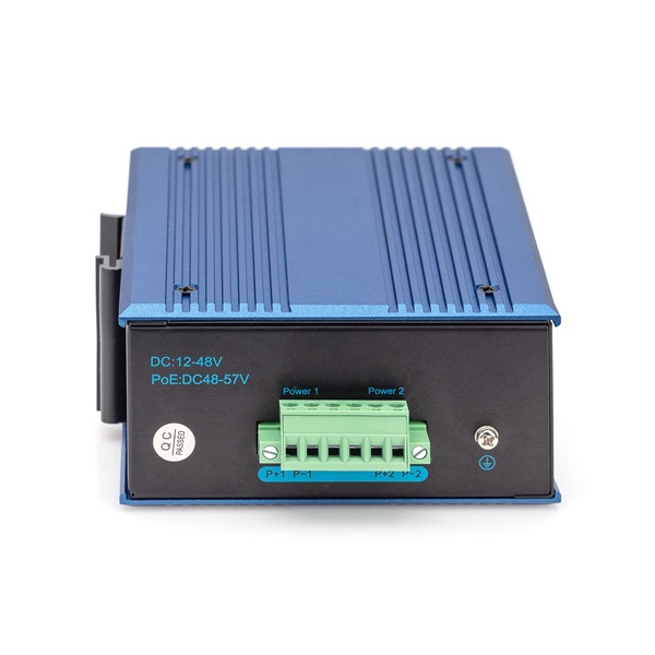 DIGITUS DN-651148 4x GbE Lan port 2x SFP port menedzselhető ipari switch
