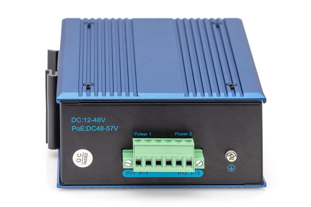 DIGITUS DN-651148 4x GbE Lan port 2x SFP port menedzselhető ipari switch