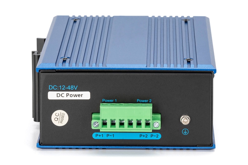 DIGITUS DN-651150 8x GbE Lan port 2x SFP port menedzselhető ipari switch