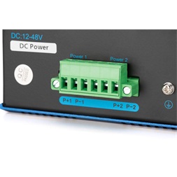 DIGITUS DN-651150 8x GbE Lan port 2x SFP port menedzselhető ipari switch
