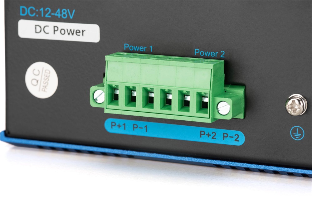 DIGITUS DN-651150 8x GbE Lan port 2x SFP port menedzselhető ipari switch