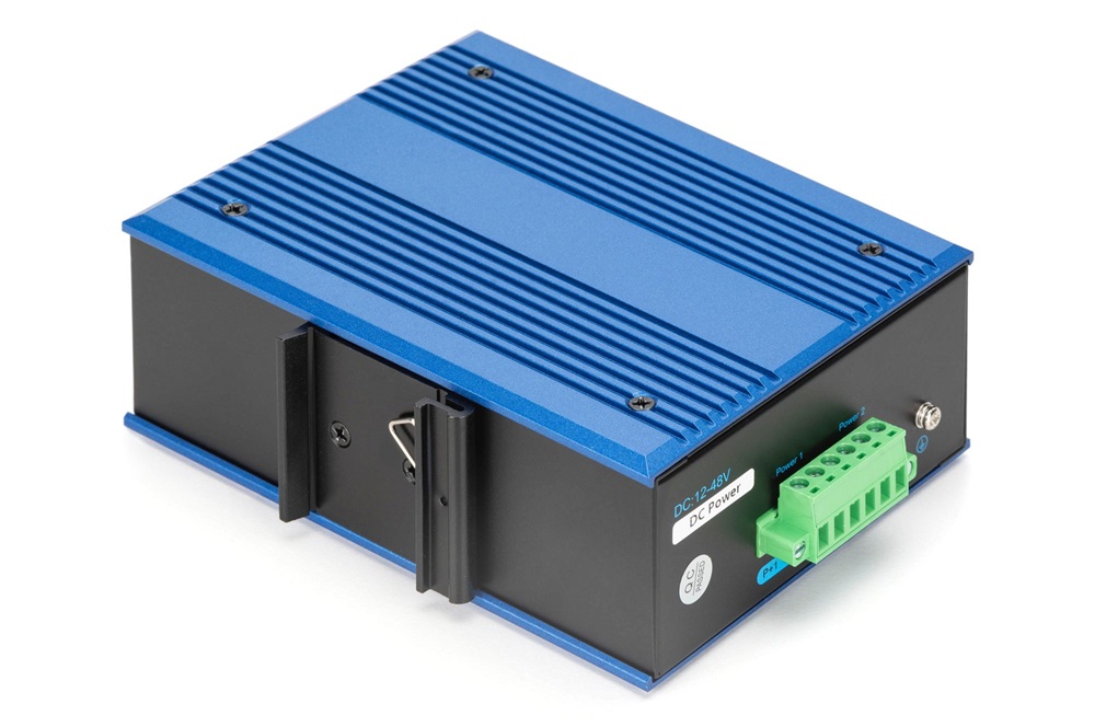 DIGITUS DN-651150 8x GbE Lan port 2x SFP port menedzselhető ipari switch
