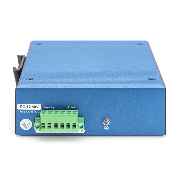 DIGITUS DN-651153 8x GbE Lan port 4x SFP port PoE 200W menedzselhető ipari switch