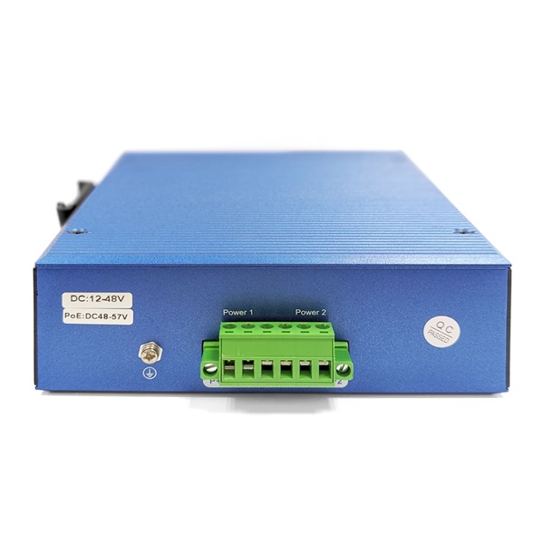 DIGITUS DN-651159 16x GbE Lan port 2x SFP port PoE 280W menedzselhető ipari switch