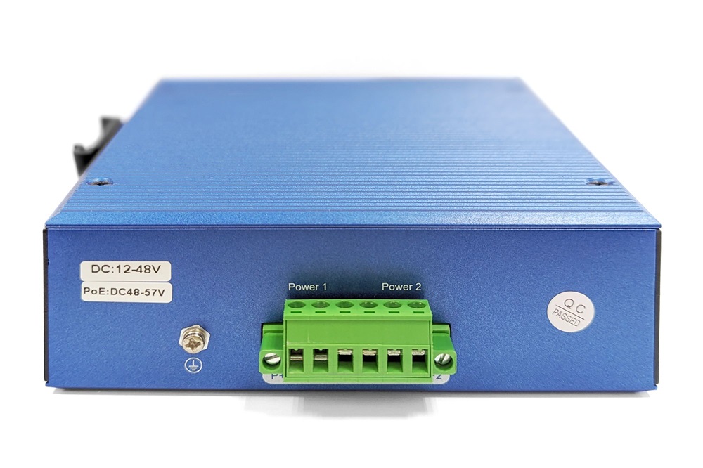 DIGITUS DN-651159 16x GbE Lan port 2x SFP port PoE 280W menedzselhető ipari switch