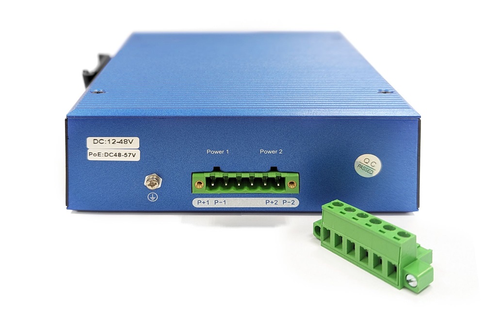 DIGITUS DN-651159 16x GbE Lan port 2x SFP port PoE 280W menedzselhető ipari switch