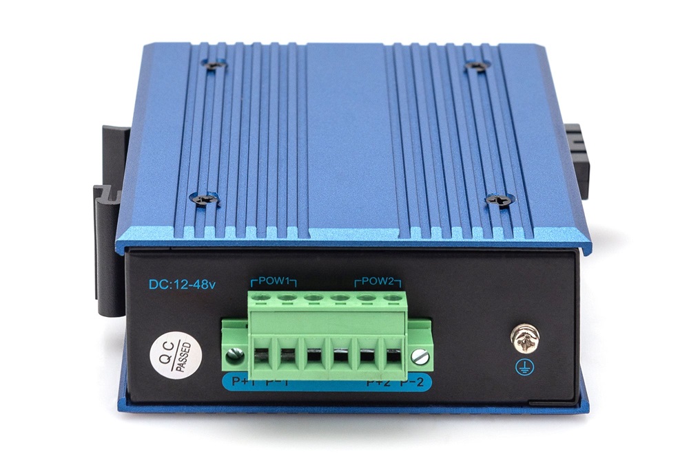DIGITUS DN-652101-1 Gigabit 1x GbE Lan port 1x SC duplex multimodusú 500m ipari média konverter
