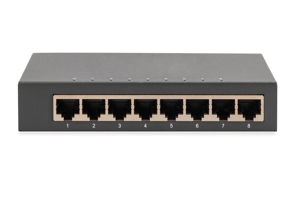 DIGITUS DN-80066 8x GbE Lan port nem menedzselhető asztali switch