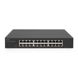 DIGITUS DN-80113-2 1U 19" 24x GbE Lan nem menedzselhető switch
