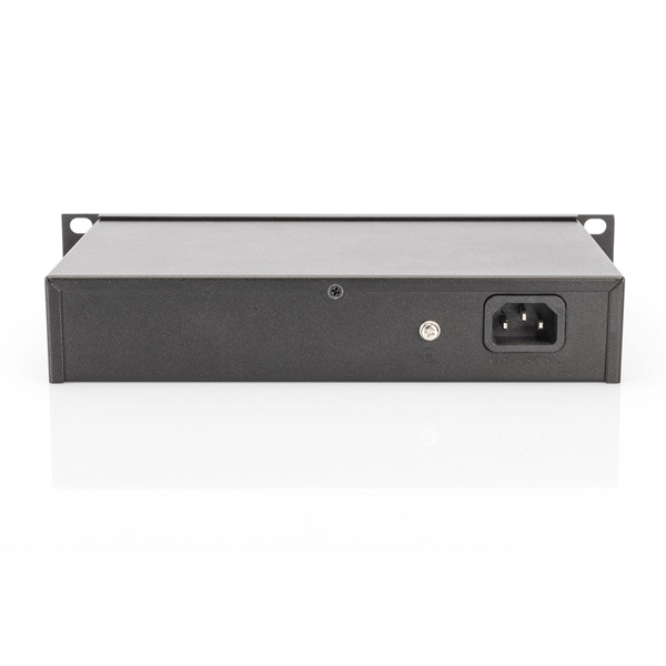 DIGITUS DN-80117 10" 8x GbE Lan port menedzselhető switch