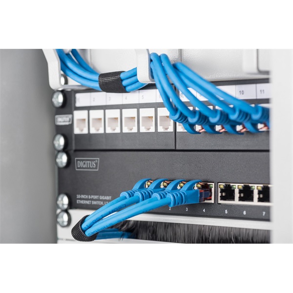 DIGITUS DN-80117 10" 8x GbE Lan port menedzselhető switch