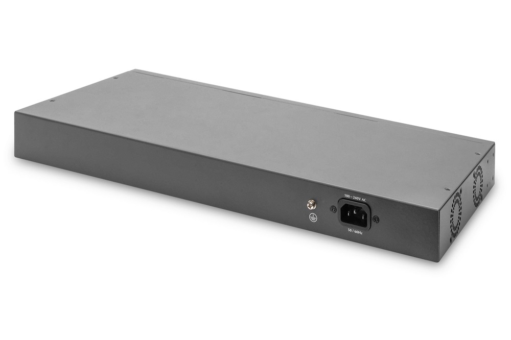 DIGITUS DN-80221-3 24x GbE Lan port 2x SFP port menedzselhető switch