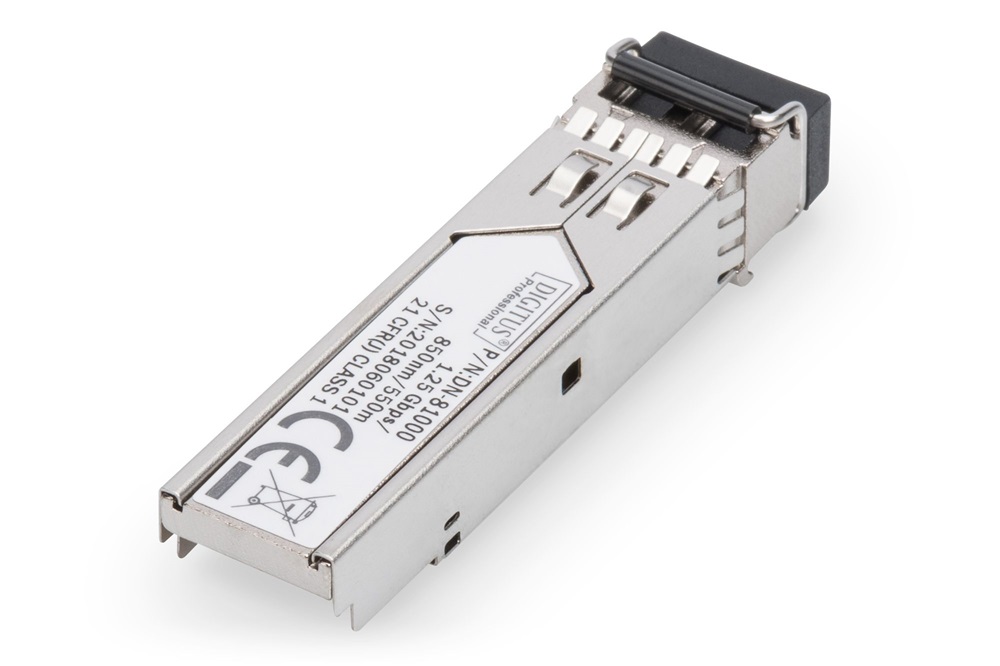 DIGITUS DN-81000-04 Gigabit 1.25Gbps multimodusú LC HP/HPE kompatibilis SFP modul