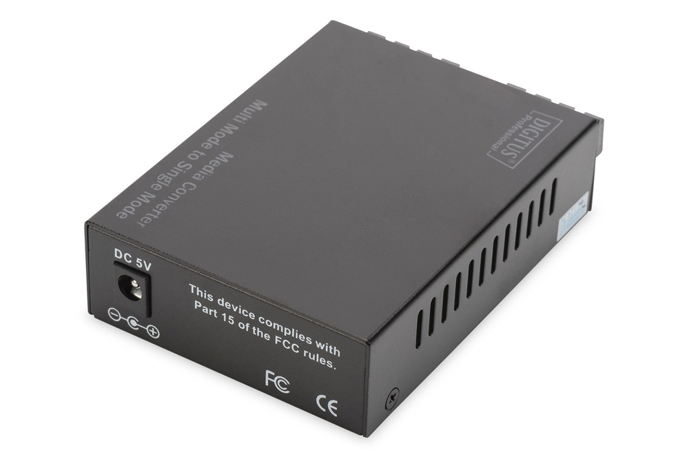 DIGITUS DN-82024 Fast Ethernet multimodusú/monomódusú 20km SC média konverter
