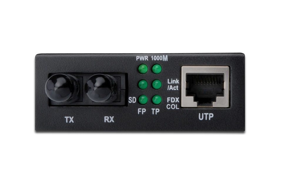 DIGITUS DN-82110-1 Gigabit 1x GbE Lan port 1x ST duplex média konverter