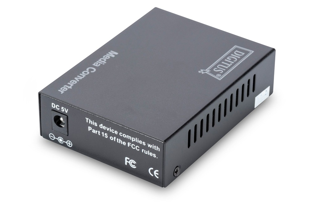DIGITUS DN-82110-1 Gigabit 1x GbE Lan port 1x ST duplex média konverter