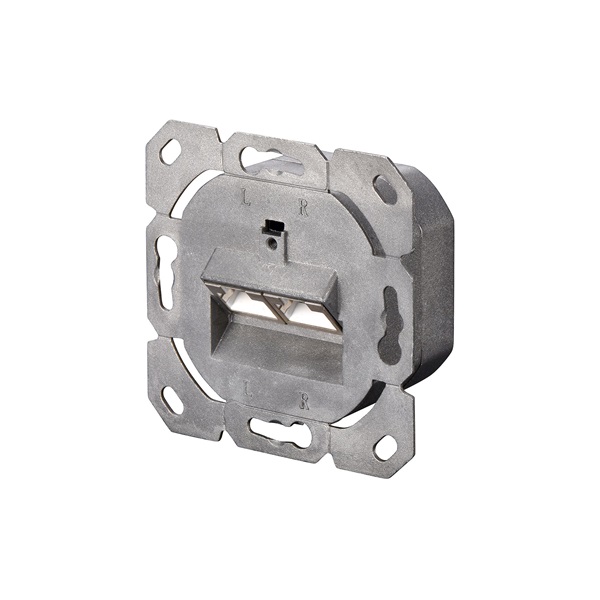DIGITUS DN-9007-S-1 Cat6A Modulo50 dupla falon kívüli aljzat 2xRJ45 árnyékolt csatlakozóval